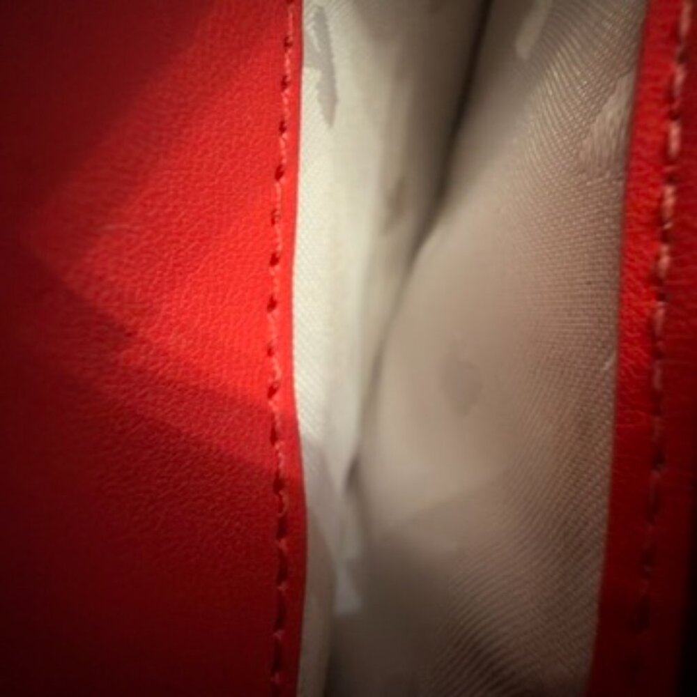 Kate Spade New York Pebbled Leather Wallet – Bright Red - Picture 4 of 6